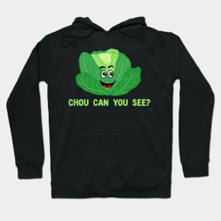 Chou Can You See - Vegan Kawaii Cabbage Hoodie